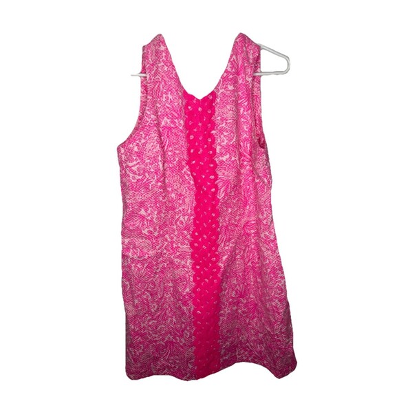 Lilly Pulitzer For Target See Ya Later Pink Shift Dress Size 14 - Picture 1 of 4